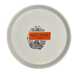 10 Cane Rum White Serving Tray Platter